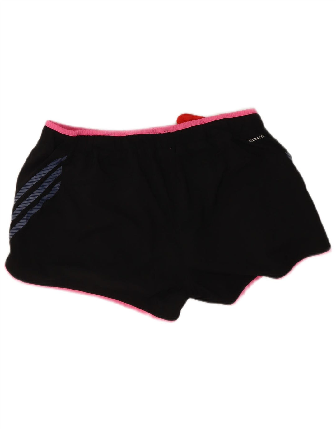 Adidas Mujer Climacool Sport Shorts UK 12 Medio Negro Poliéster