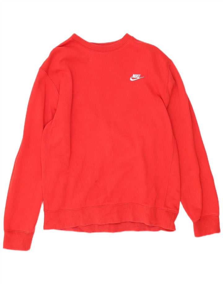 Sudadera Nike Hombre Jumper Medium Rojo Algodón