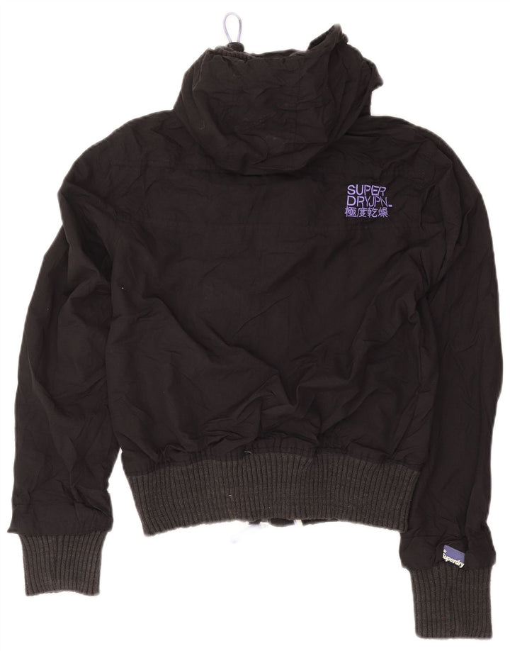 Superdry Chaqueta Cortavientos con Capucha The Windbomber para Mujer UK 40 Gris Medio