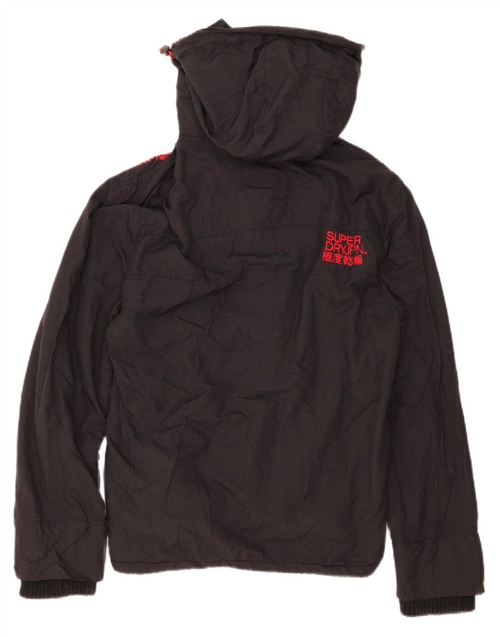 Superdry Chaqueta Cortavientos Windcheater Graphic para Hombre UK 38 Medium Negro