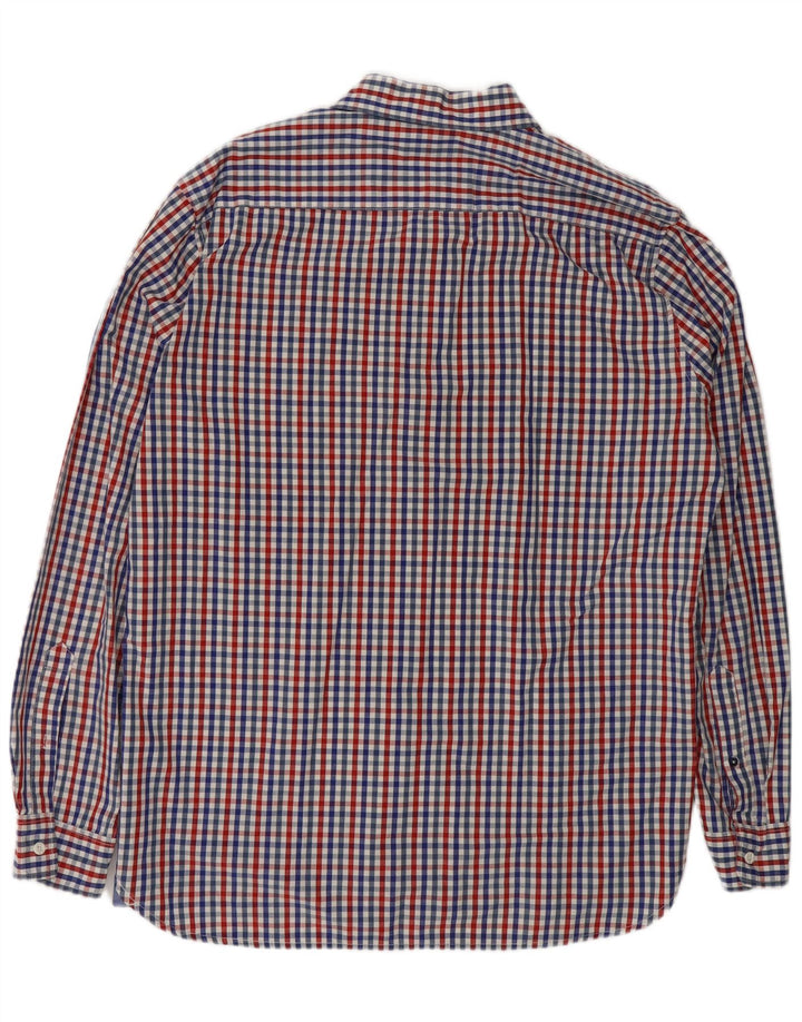 PEPE JEANS Camisa ajustada para hombre 2XL Algodón a cuadros multicolor