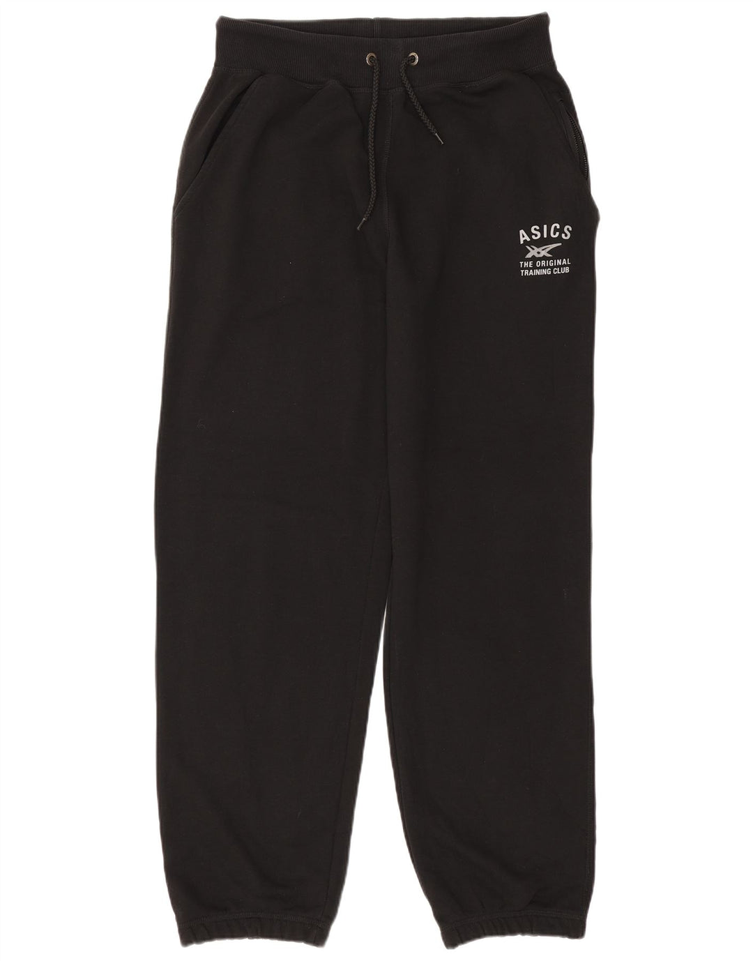 ASICS Pantalones de chándal para mujer Joggers UK 18 XL Algodón negro