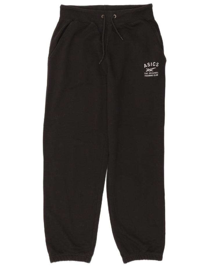 ASICS Pantalones de chándal para mujer Joggers UK 18 XL Algodón negro
