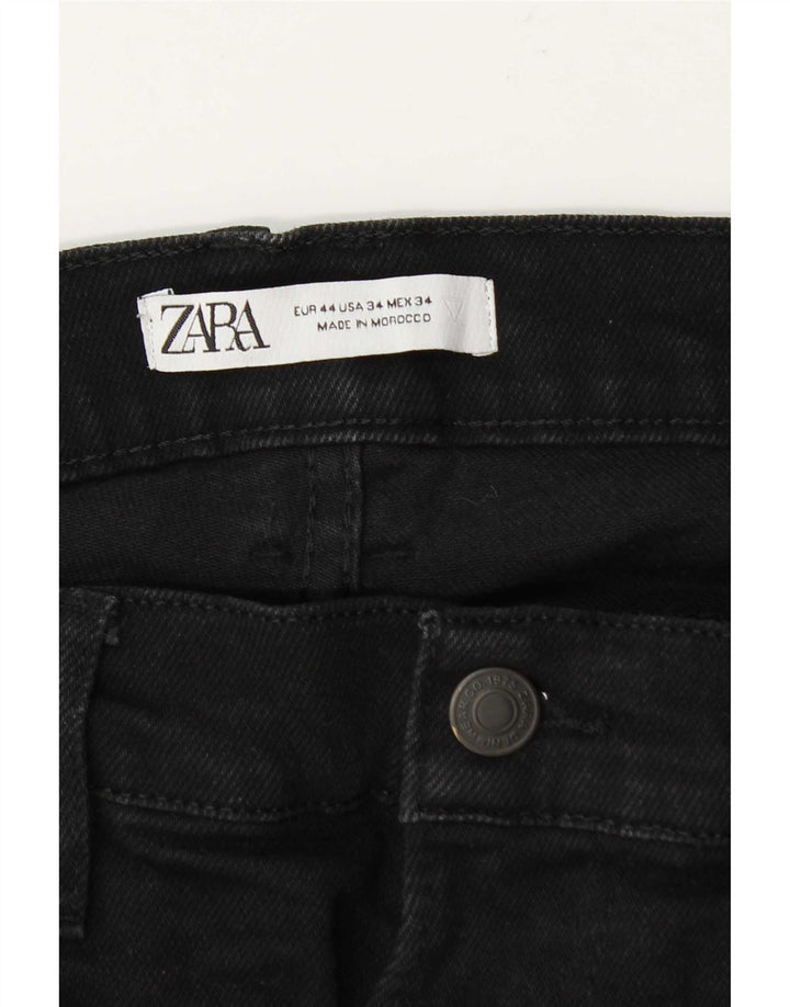 Zara Mens Slim Jeans EU 44 Grande W34 L31 Negro