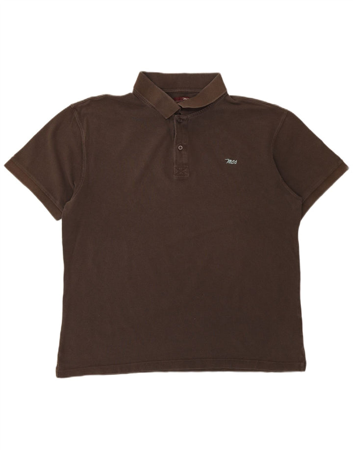 Marlboro Classics Polo Hombre 2XL Algodón Marrón