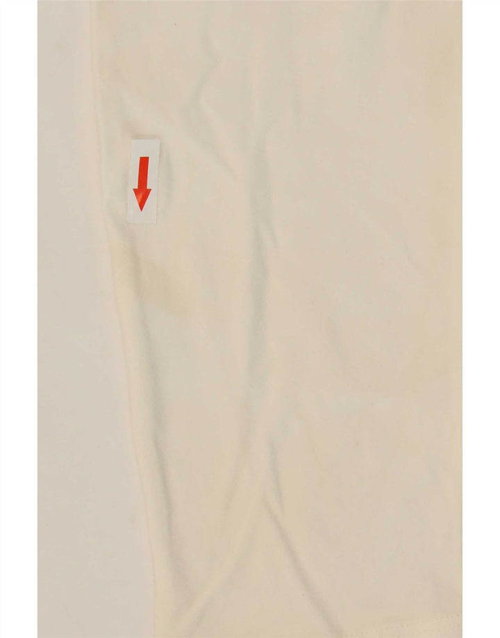 Max Mara Camiseta para Mujer Top UK 10 Small White Viscosa