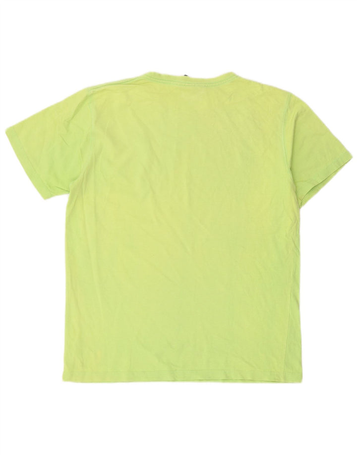 Camiseta gráfica para hombre Animal Top Algodón verde medio