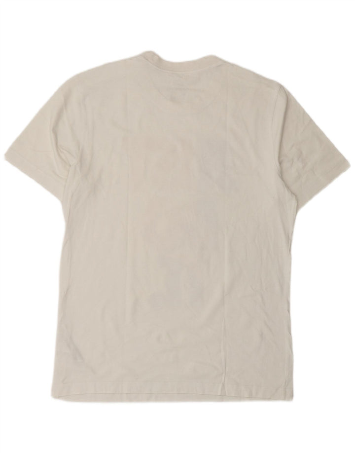 NIKE Camiseta gráfica para hombre Top Medium White Cotton