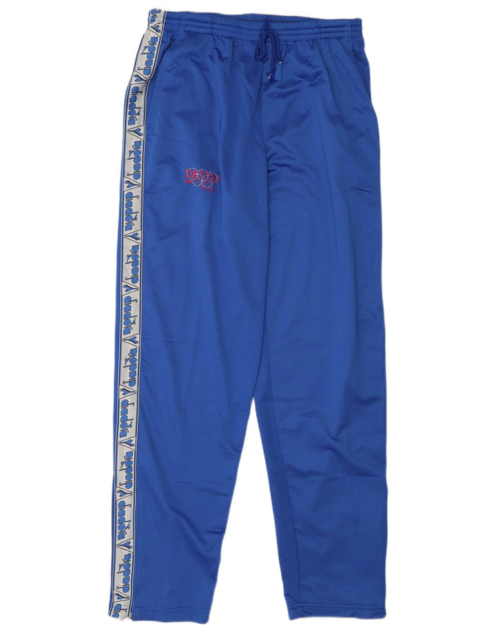 DIADORA Pantalón de chándal con estampado gráfico para hombre 3XL Poliéster color block azul