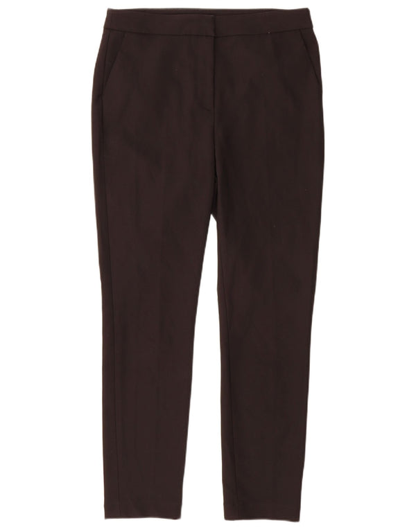 Zara Mujer Pantalón Chino Pitillo EU 40 Medium W30 L27 Algodón Negro