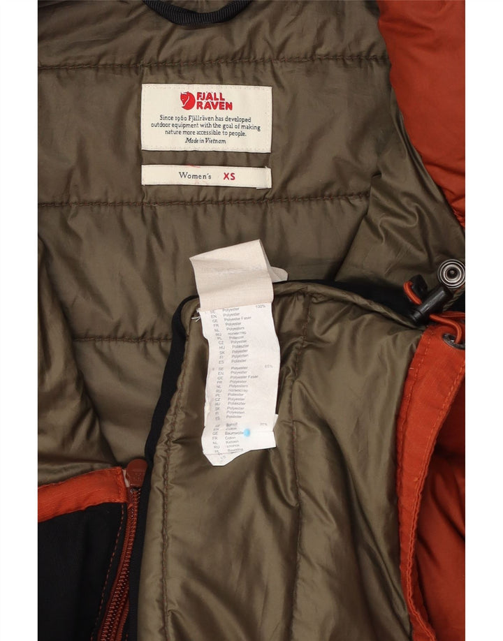 Fjall Raven Chaqueta acolchada para mujer UK 6 XS Naranja Poliéster