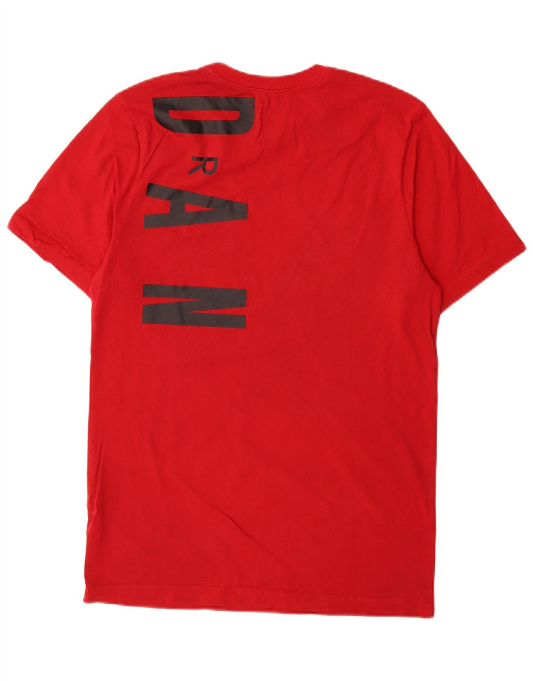 Jordan - Camiseta gráfica para hombre, talla pequeña, algodón rojo