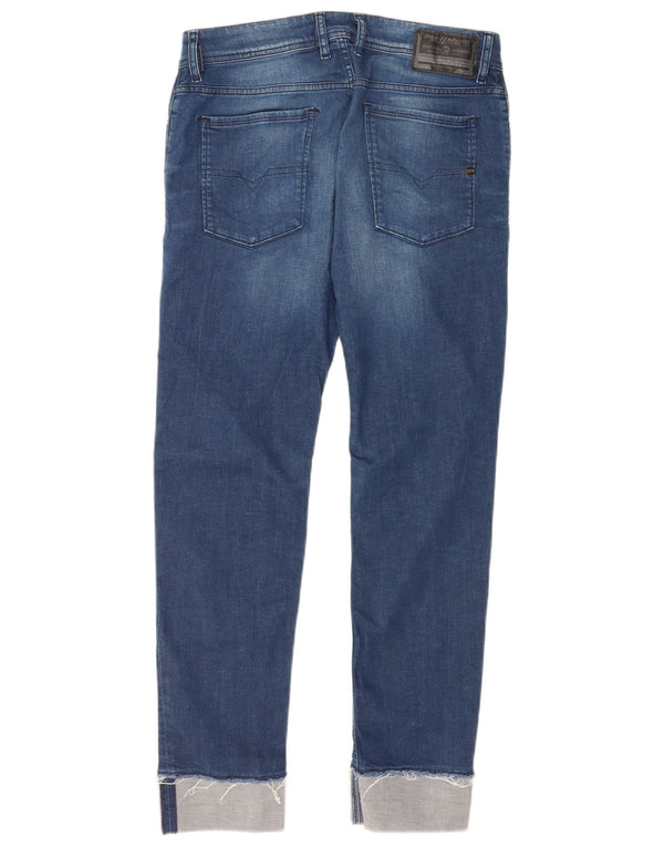 Diesel Hombre Sleenker SP Slim Skinny Jeans W31 L32 Algodón Azul