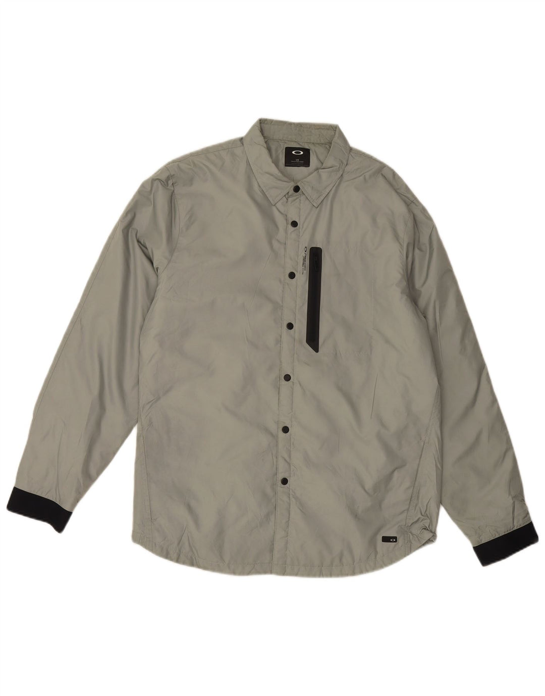 Oakley Chaqueta bomber ajustada para hombre Reino Unido 40 Poliéster gris grande
