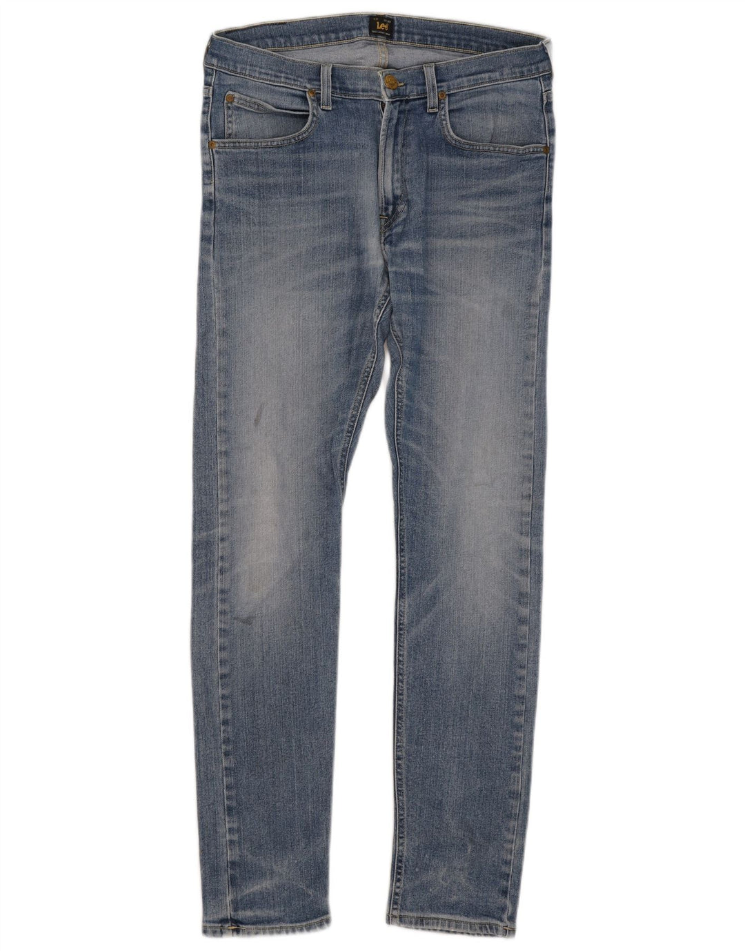 Vaqueros Lee Luke Slim para Hombre W32 L32 Algodón Azul