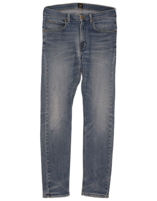 Vaqueros Lee Luke Slim para Hombre W32 L32 Algodón Azul