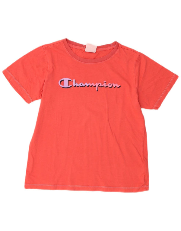 Champion Camiseta gráfica para niña 13-14 años XL Algodón rosa