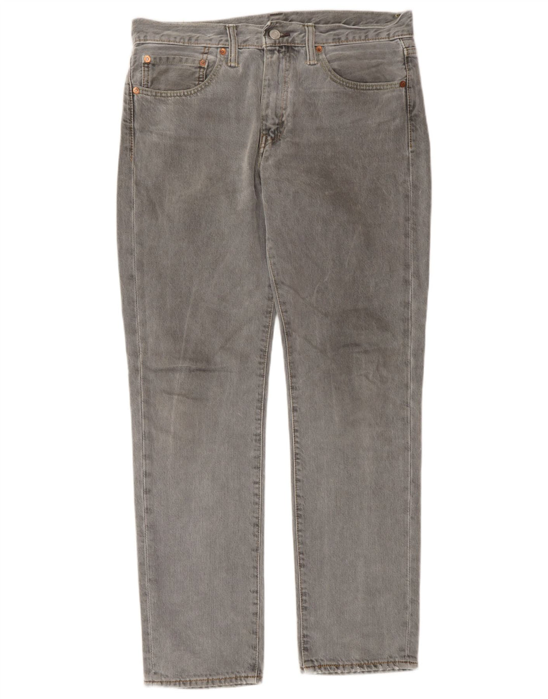 Levi's Hombre 511 Slim Tapered Jeans W32 L30 Algodón Gris
