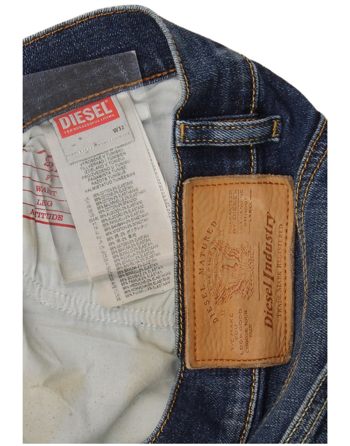 DIESEL Vaqueros Rectos Hombre W32 L33 Algodón Azul