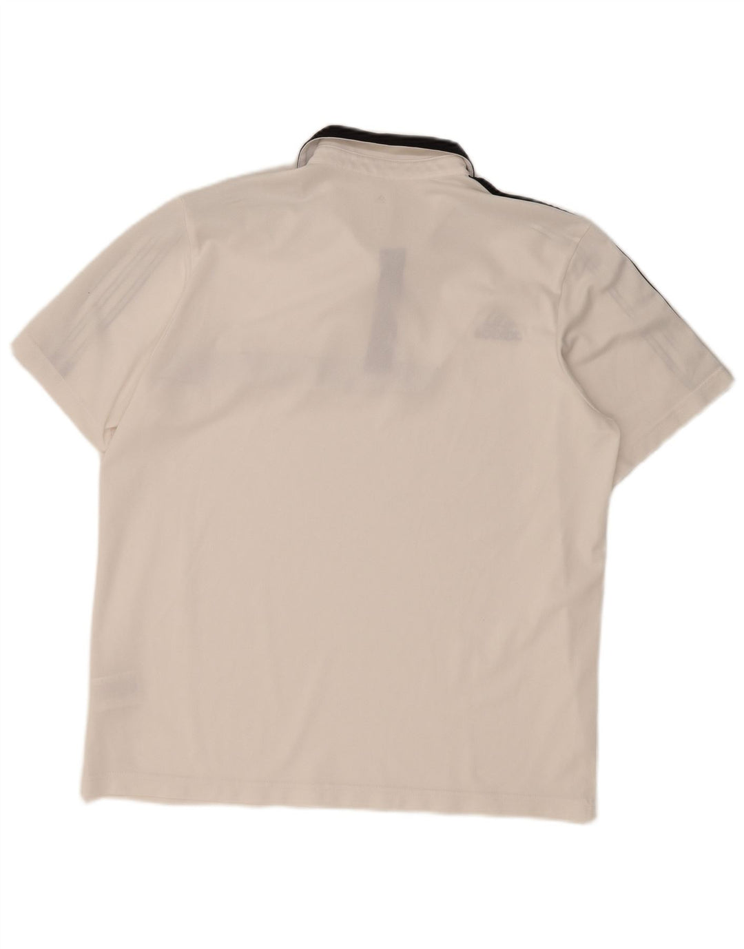 Polo ADIDAS Climalite para hombre XL Poliéster con bloques de color blanco