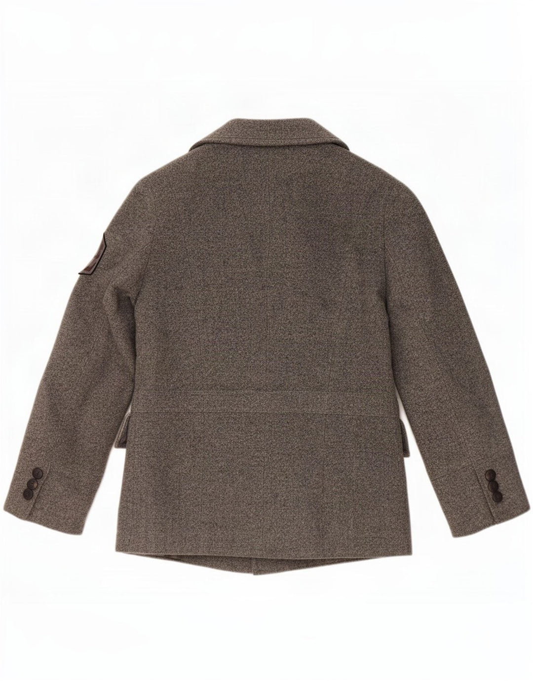 Zara Hombre Chaquetón UK 40 Grande Lana Gris