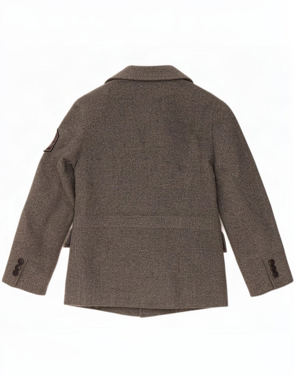 Zara Hombre Chaquetón UK 40 Grande Lana Gris