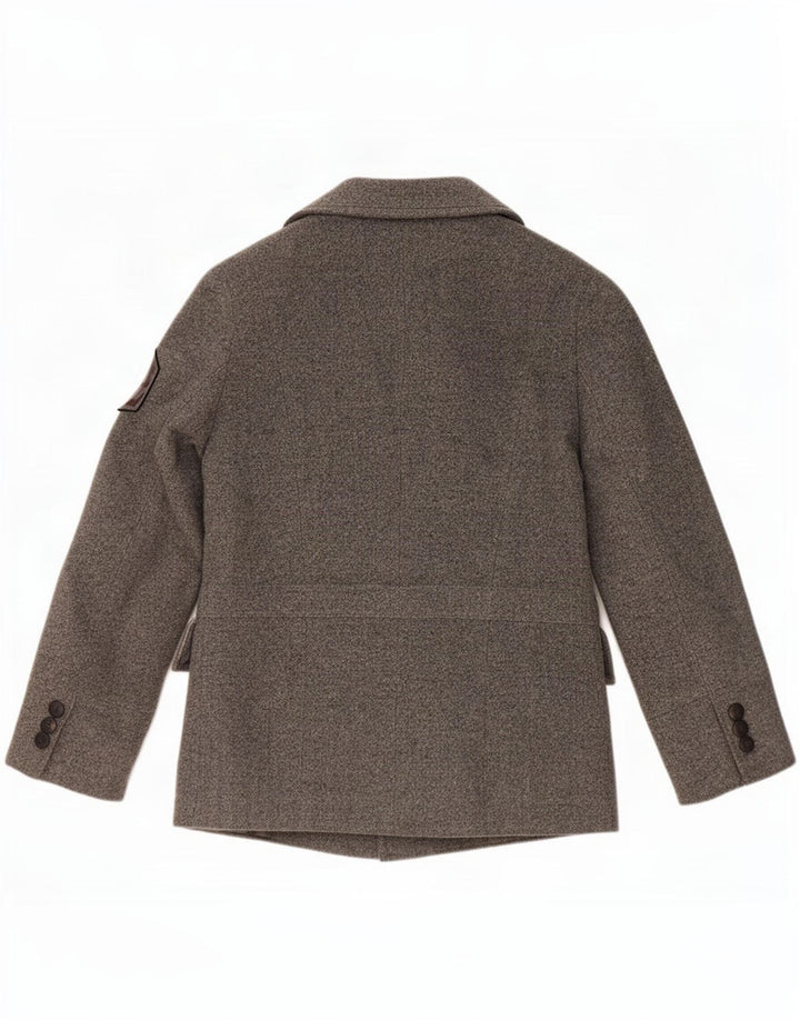 Zara Hombre Chaquetón UK 40 Grande Lana Gris
