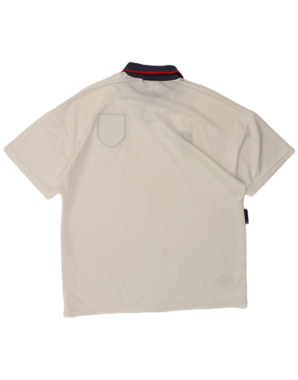 Camiseta Umbro Inglaterra Local 1993-1995 Hombre XL Blanco Sports