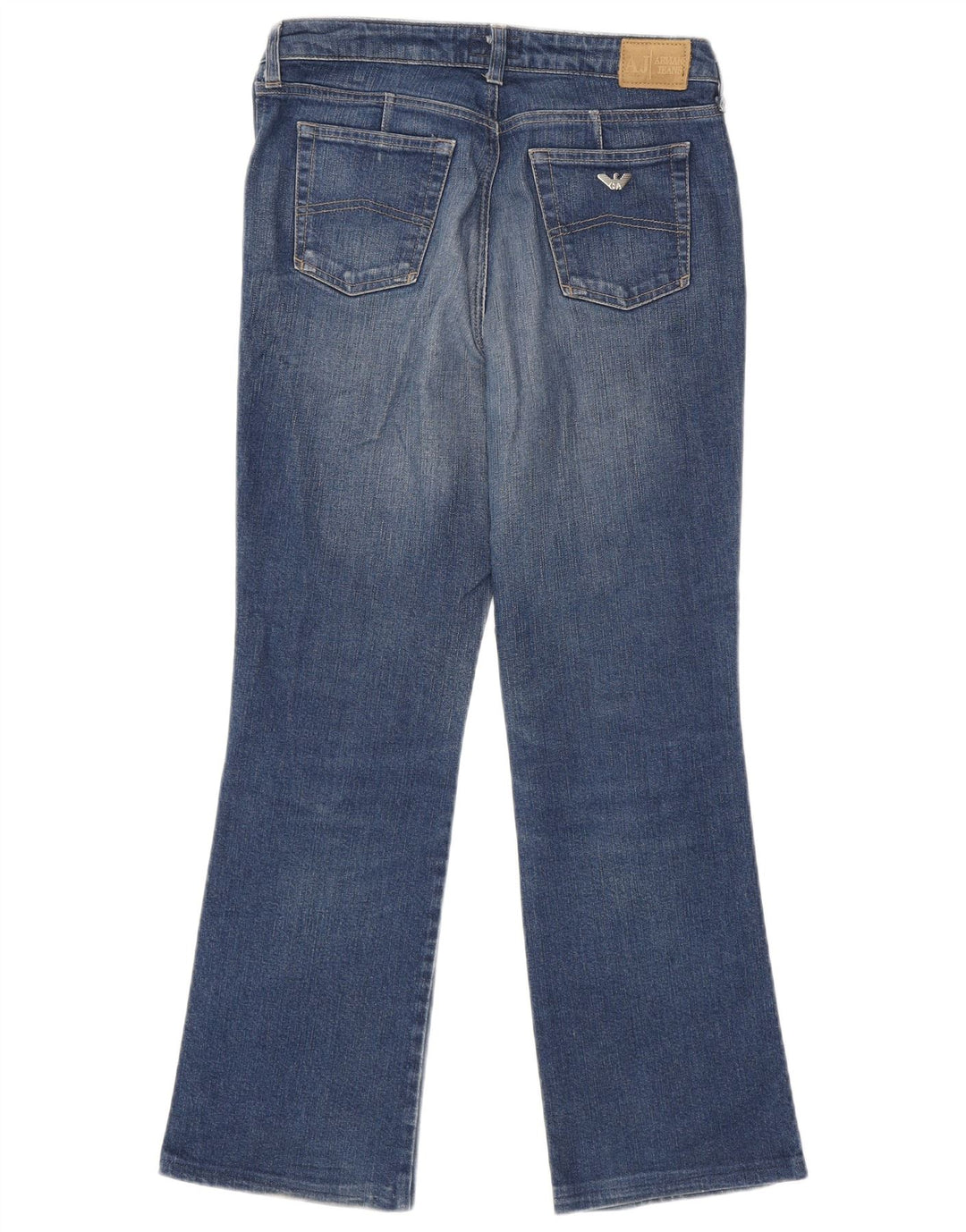 Jeans Armani Mujer Bootcut W30 L28 Algodón Azul