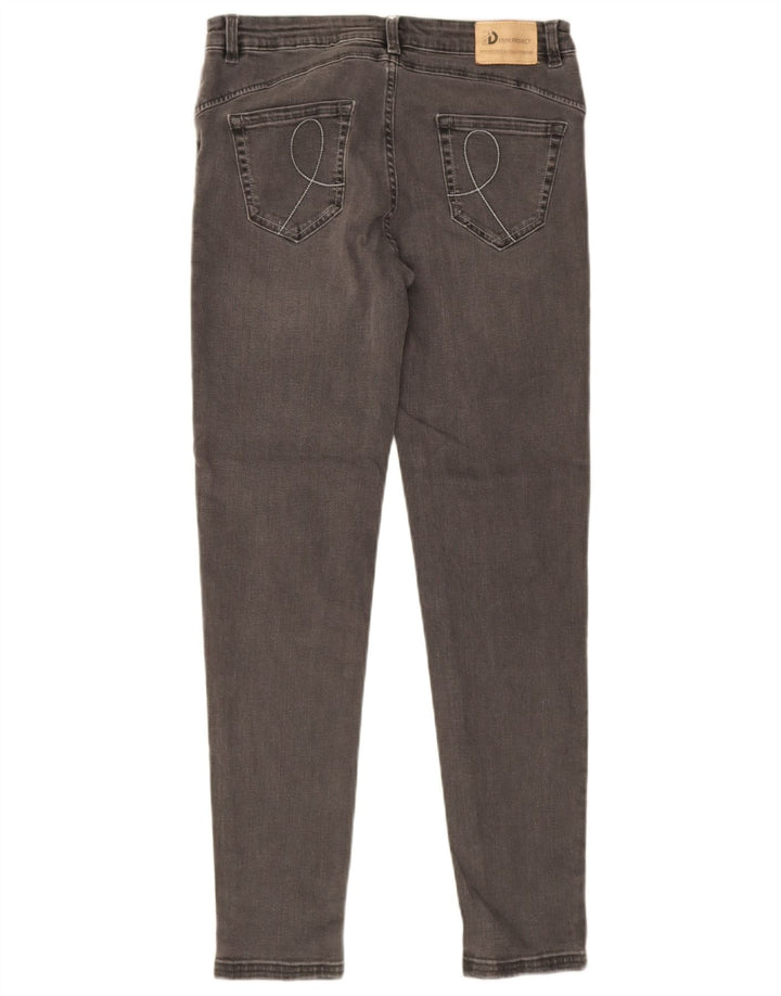 Dack's Jeans ajustados para mujer IT 44 Medium W30 L28 Algodón gris