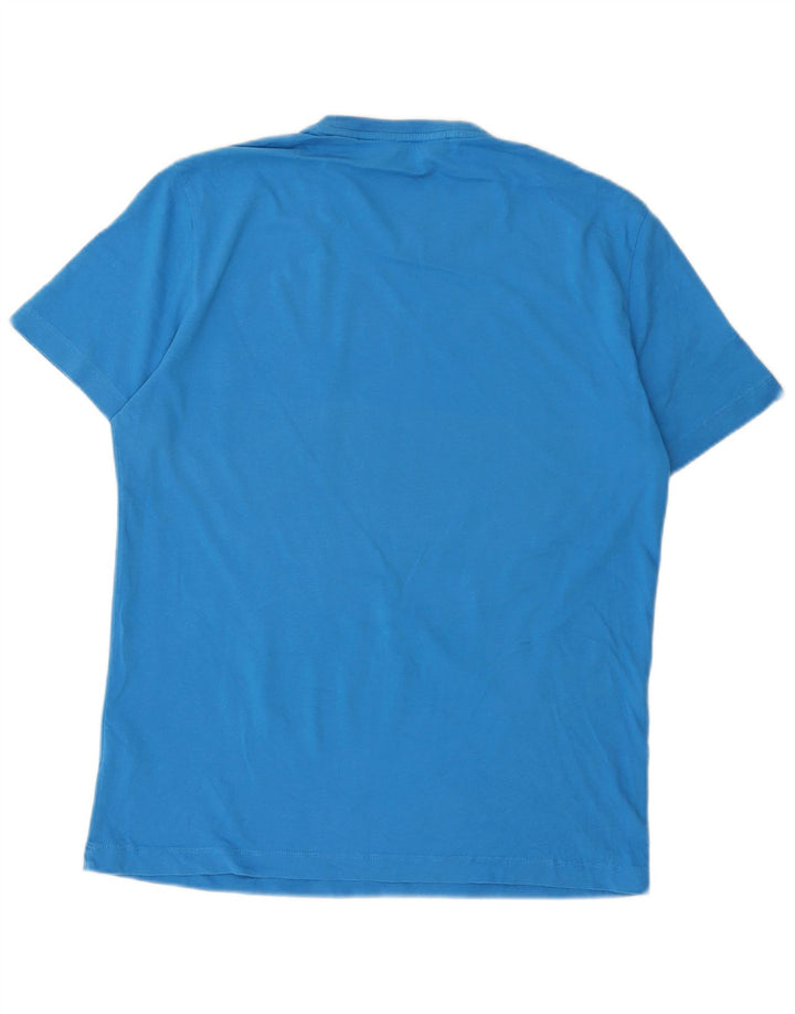 Penguin - Camiseta para hombre, talla grande, algodón azul