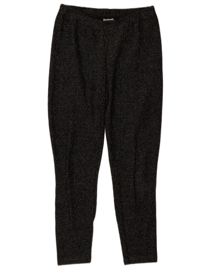 Leggings Mujer Meico IT 42 Medium Negro Poliacrílico Moteado