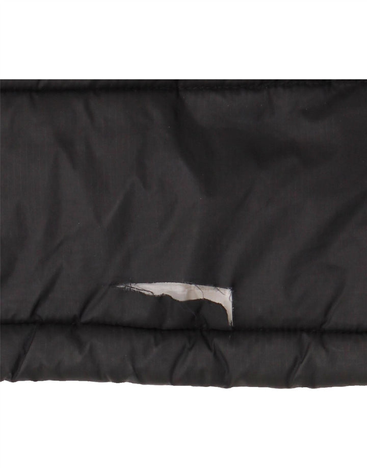 CHAMPION Mens Padded Jacket UK 38 Medium Black Polyamide Vintage Champion and Second-Hand Champion from Messina Hembry 