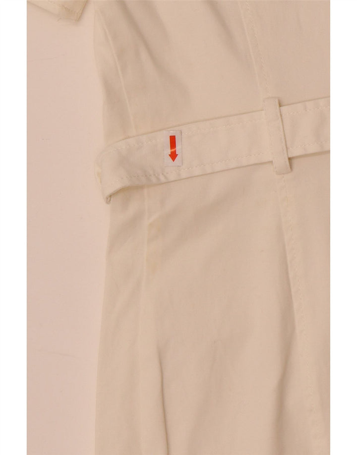 Liu Jo Vestido Acampanado para Mujer IT 46 Grande Blanco