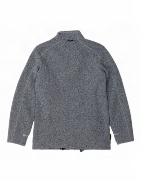Jack Wolfskin Chaqueta de chándal para mujer Reino Unido 12 Gris medio moteado