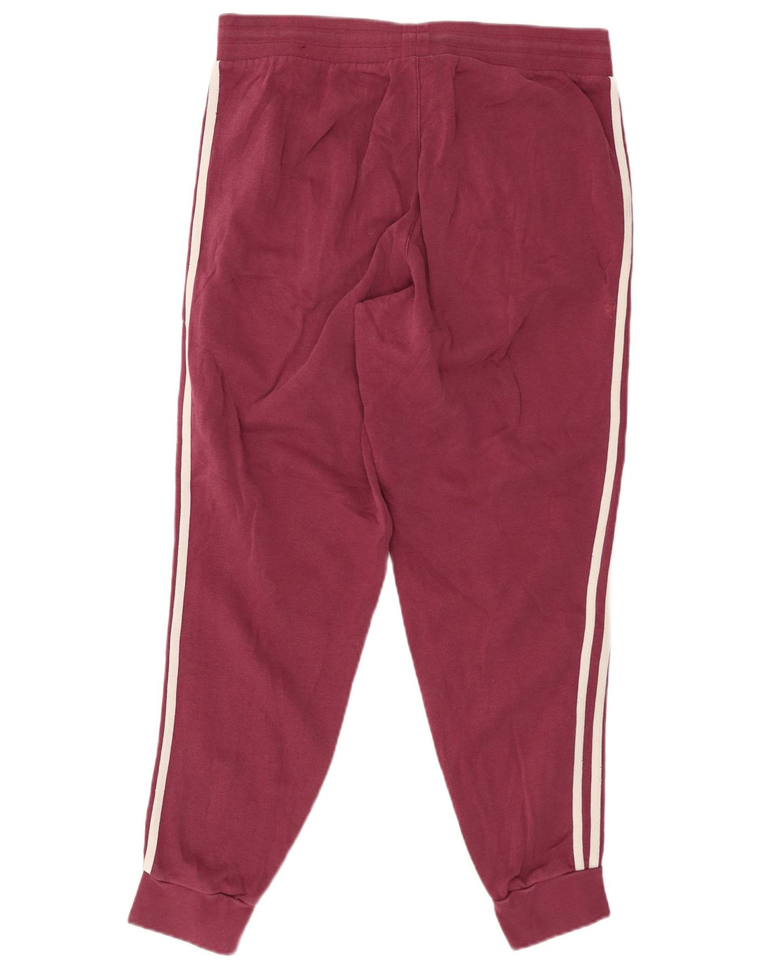 ADIDAS Pantalones de chándal para hombre Joggers Medium Borgoña Algodón