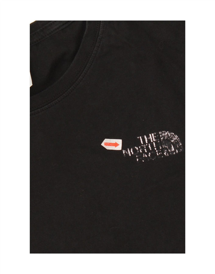 The North Face Hombre Camiseta Gráfica Top Medium Negro