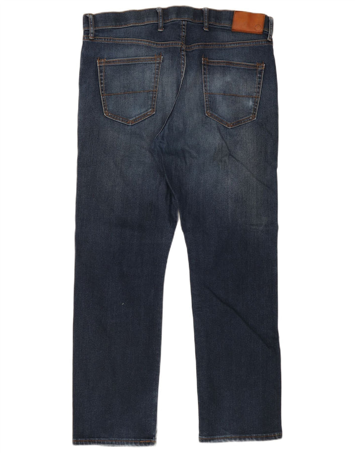 MARKS & SPENCER Vaqueros rectos de corte regular para hombre W38 L31 Algodón azul