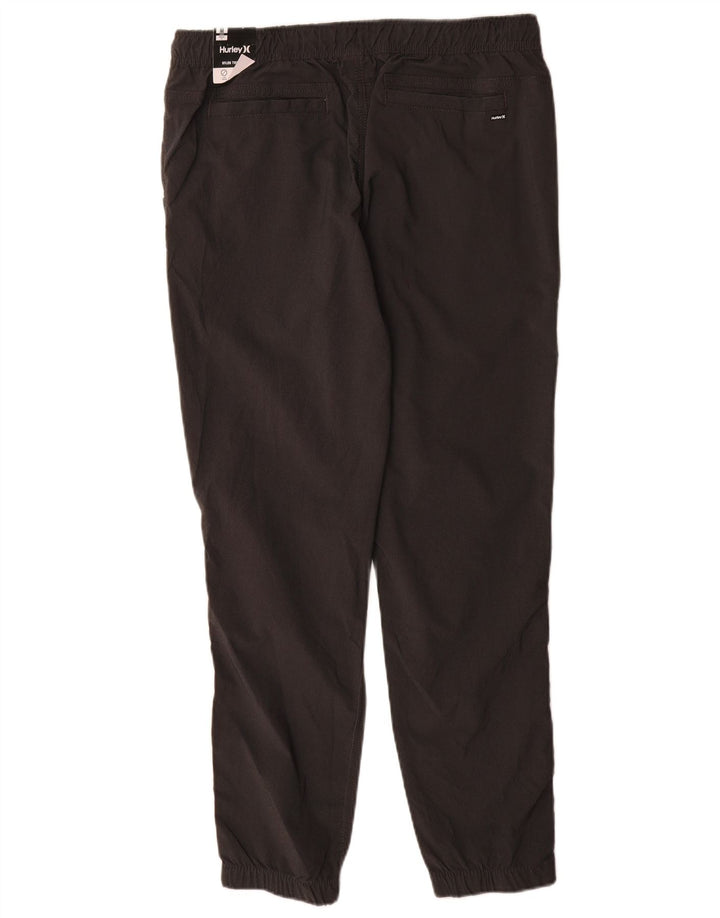 Hurley Joggers Chinos Para Mujer Pantalones Medianos W32 L30 Nylon Gris