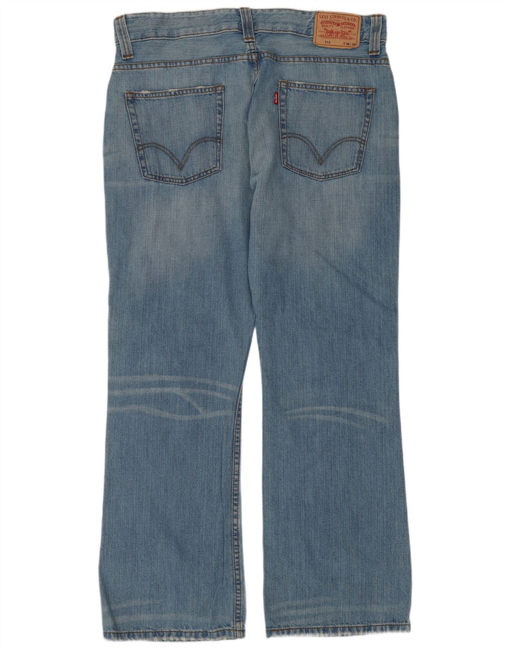 Levi's Hombre 512 Slim Tapered Jeans W38 L32 Algodón Azul