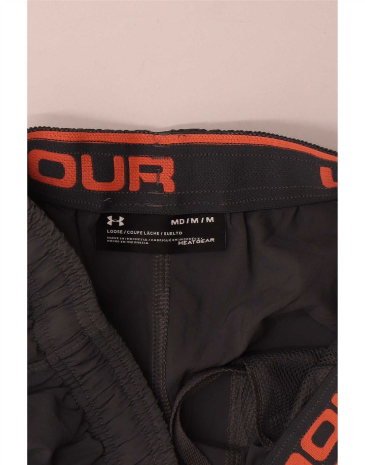 Under Armour Hombre Heat Gear Graphic Shorts deportivos Gris medio
