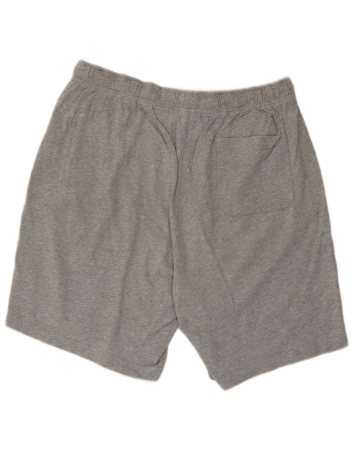 Nike Pantalones cortos deportivos para hombre XL Gris Algodón