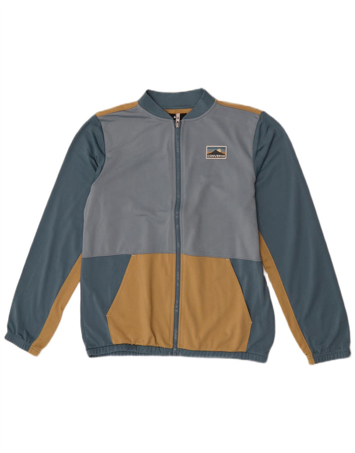 CONVERSE Chaqueta de chándal para niño 13-14 años XL Azul Colorblock