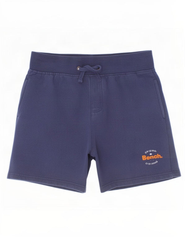 Bench Pantalones cortos deportivos para niños 9-10 años Mediano Azul marino Algodón