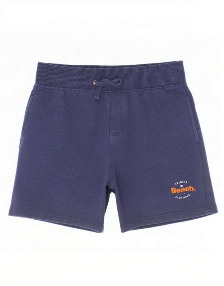 Bench Pantalones cortos deportivos para niños 9-10 años Mediano Azul marino Algodón