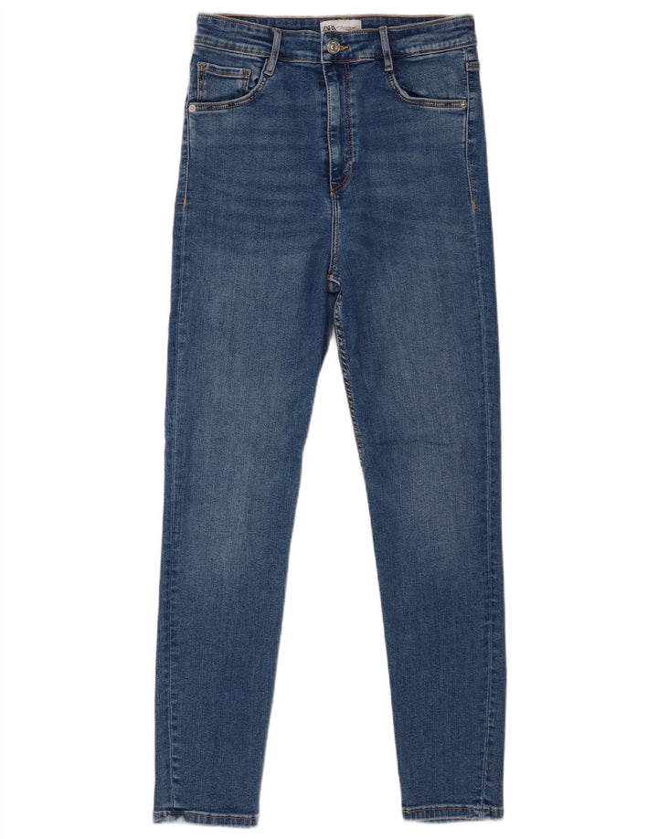 Zara Vaqueros Pitillo Mujer EU 40 Mediano W30 L27 Azul