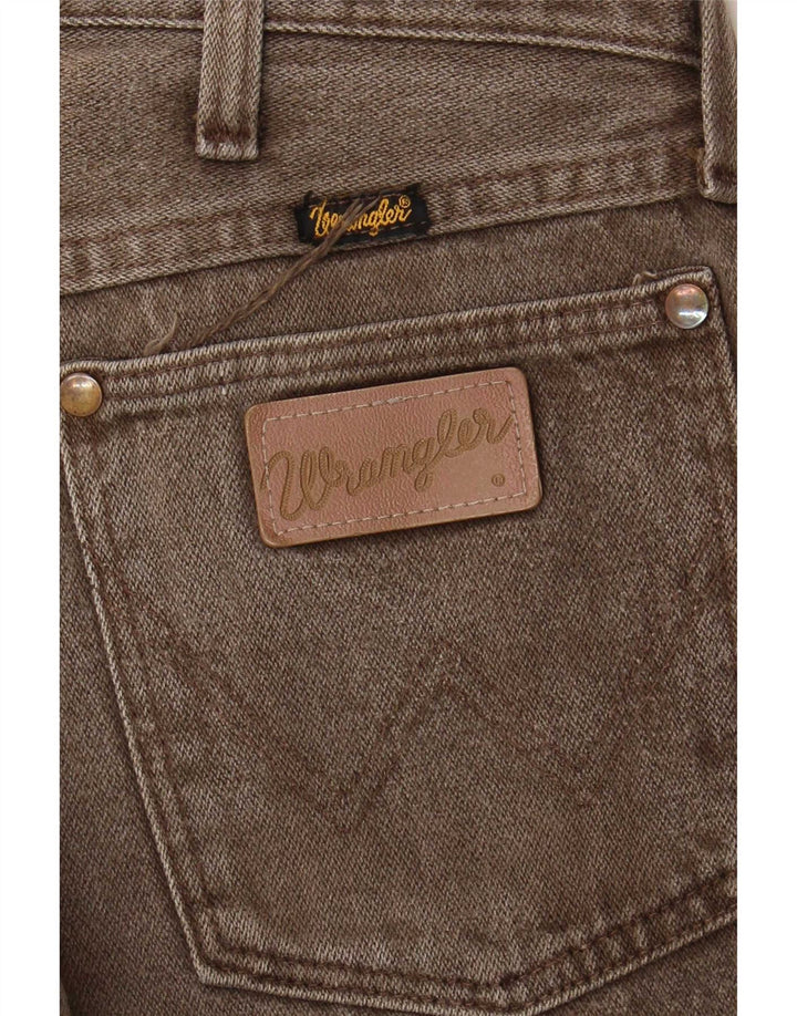 Wrangler Vaqueros rectos para hombre W32 L28 Marrón