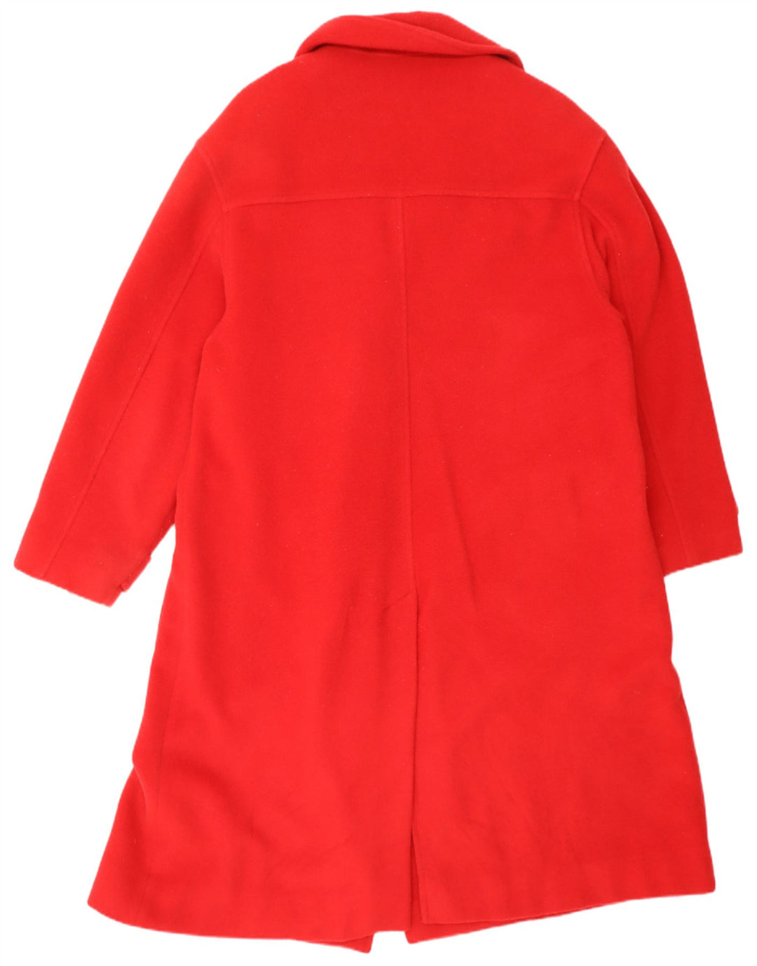 PIERRE CARDIN Womens Double Breasted Coat IT 44 Medium Red