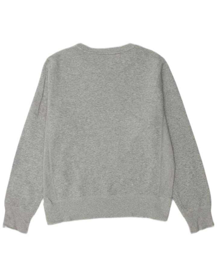 Nike - Sudadera tipo jersey para hombre, talla pequeña, algodón moteado gris