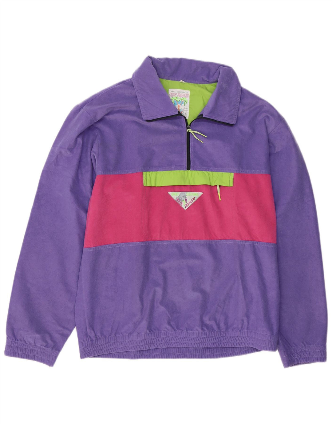 Bailo Top de chándal con estampado gráfico para mujer EU 46 XL Bloque de color morado